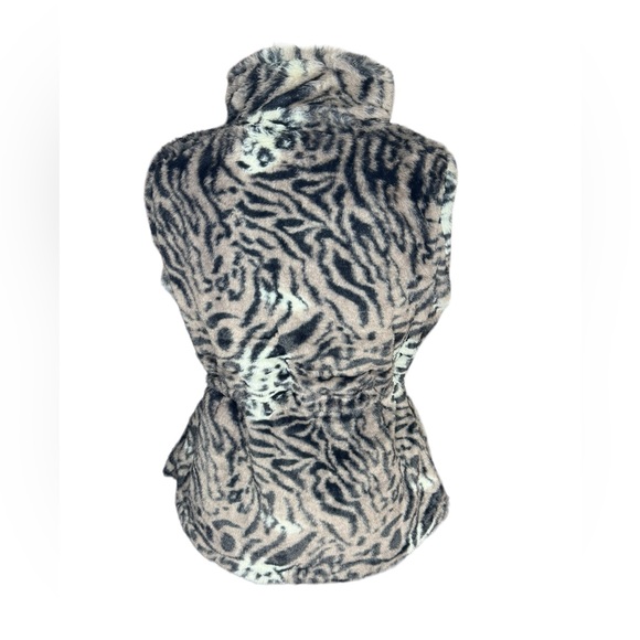 Keren Hart Leopard NWT Reversible Puffer Vest - Picture 5 of 8